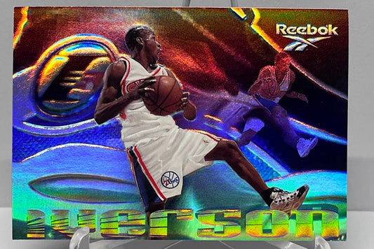 1997 Skybox International Reebok Orange Allen Iverson 76ers