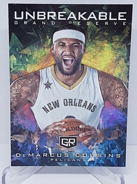 2016-17 Panini Grand Reserve Unbreakable DeMarcus Cousins Pelicans