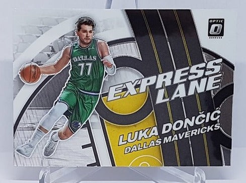 2021-22 Panini Donruss Express Lane Luka Doncic Mavericks #7