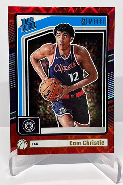 2024-25 Panin Donruss Red Rated Rookie Cam Christie Clippers #241 *6