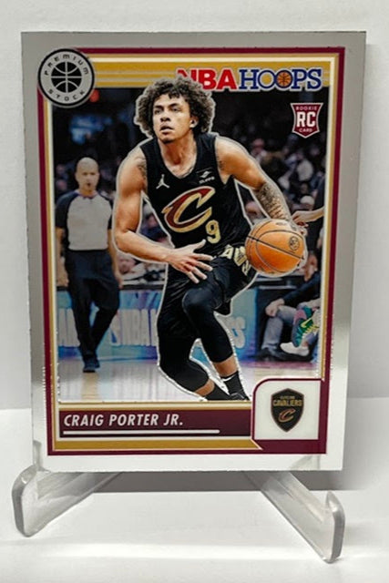 2023-24 Panini Hoops Premium RC Craig Porter Cavaliers #65