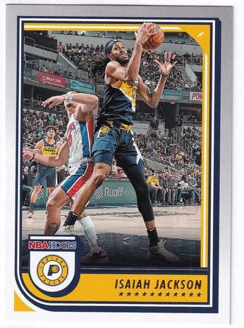 2022-23 Panini Hoops Isaiah Jackson Pacers #58