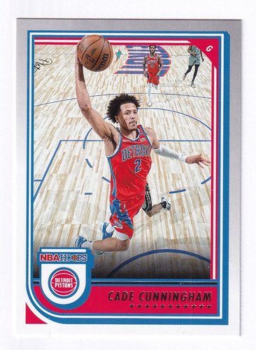 2022-23 Panini Hoops Cade Cunningham Pistons #59