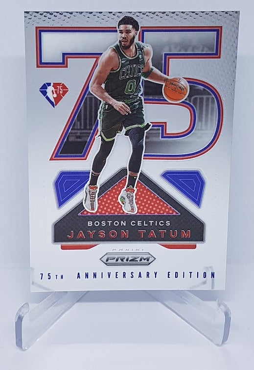 2021-22 Panini Prizm 75th Anniversary Edition Jayson Tatum Celtics #20