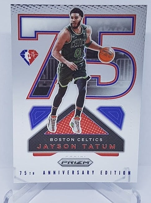 2021-22 Panini Prizm 75th Anniversary Edition Jayson Tatum Celtics #20