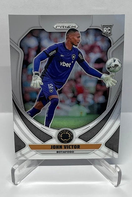 2025 Panini Prizm FIFA Club World Cup RC John Victor Botafogo #55