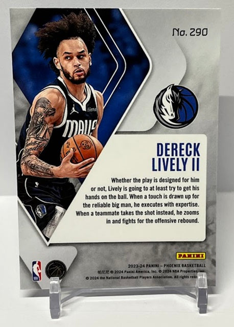 2023-24 Panini Phoenix RC Dereck Lively Mavericks #290