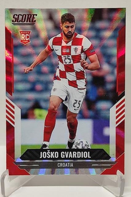 2021-22 Panini Score Red Laser RC Josko Gvardiol Croatia #42