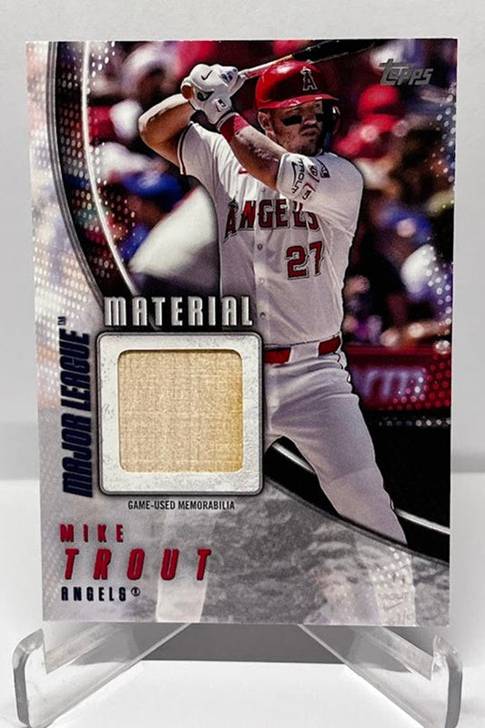 2025 Topps Series 2 Major League Material Mike Trout Angels