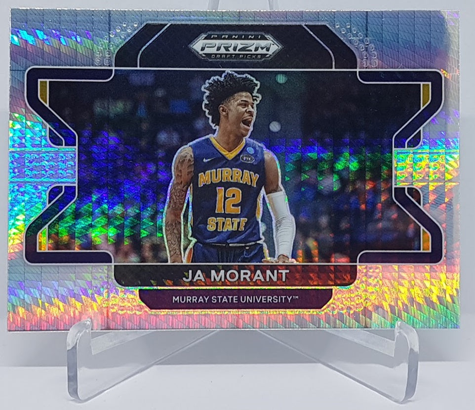 2022-23 Panini Prizm Draft Picks Hyper Prizm Variation Ja Morant Murray #1