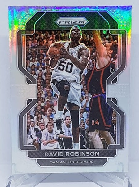 2021-22 Panini Prizm Silver David Robinson Spurs #242