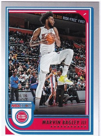 2022-23 Panini Hoops Marvin Bagley Pistons #61