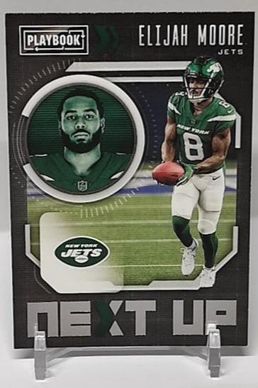 2021 Panini Playbook Next Up Elijah Moore Jets