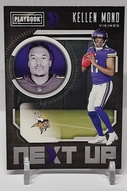 2021 Panini Playbook Next Up Kellen Mond Vikings