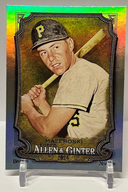 2024 Topps Allen & Ginter Bill Mazeroski Pittsburgh #176