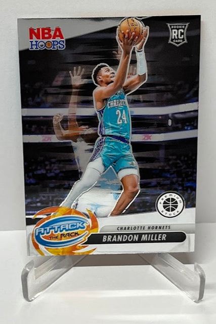 2023-24 Panini Hoops Premium Attack The Rack RC Brandon Miller #10