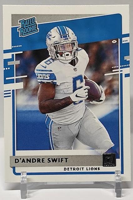 2020 Panini Donruss Rated Rookie D'Andre Swift Lions #309