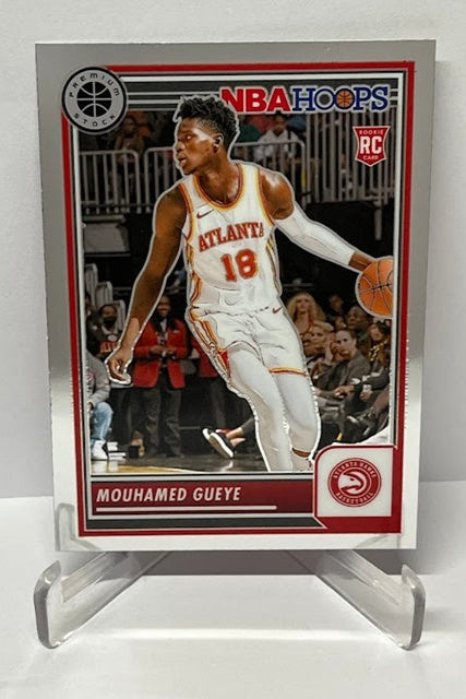 2023-24 Panini Hoops Premium RC Mouhamed Gueye Hawks #27