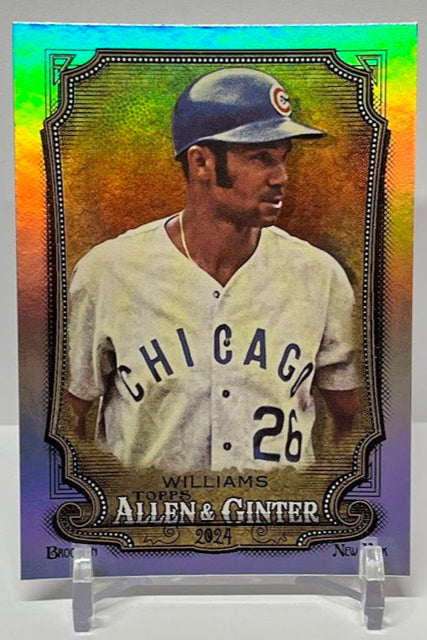 2024 Topps Allen & Ginter Billy Williams Cubs #179