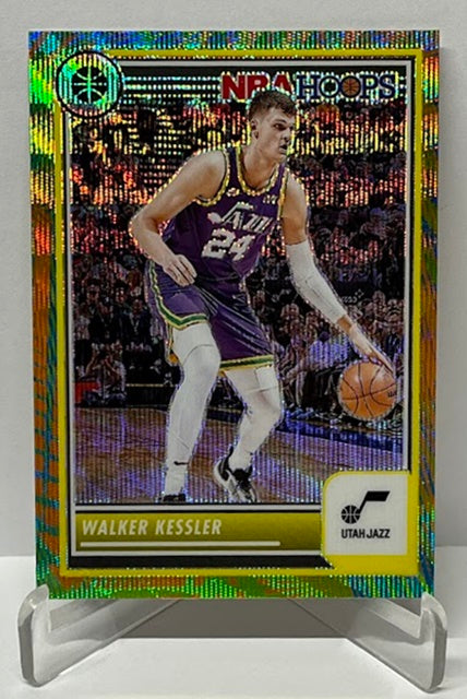 2023-24 Panini Hoops Premium Multi Wave Prizm Walker Kessler Utah #173