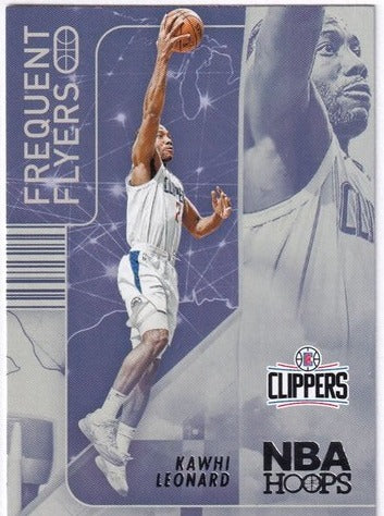 2022-23 Panini Hoops Frequent Flyers Kawhi Leonard Clippers #12