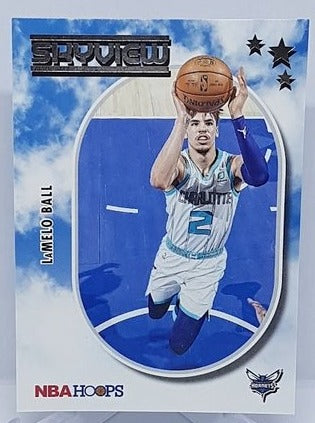 2021-22 Panini Hoops Skyview LaMelo Ball Hornets #5