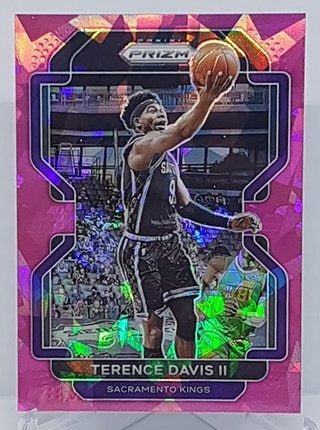 2021-22 Panini Prizm Pink Ice Terence Davis Kings #139