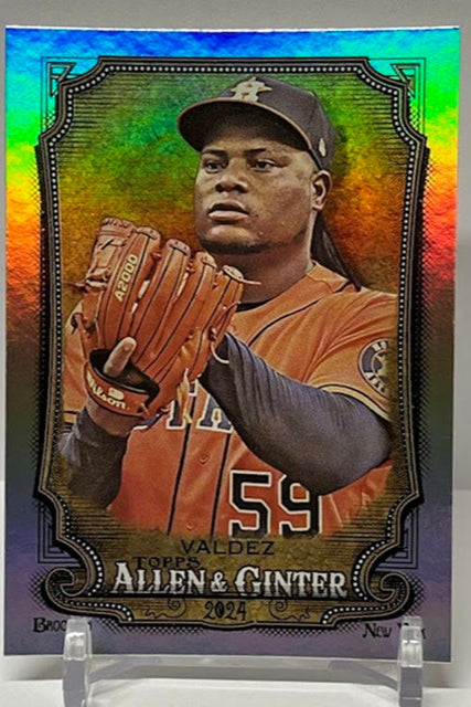 2024 Topps Allen & Ginter Framber Valdez Astros #184