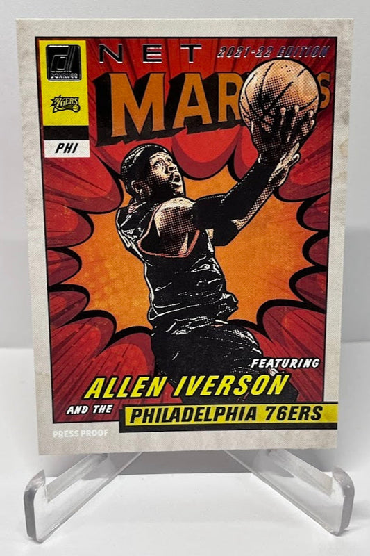 2021-22 Panini Donruss Net Marvels Allen Iverson Philadelphia 76ers #14