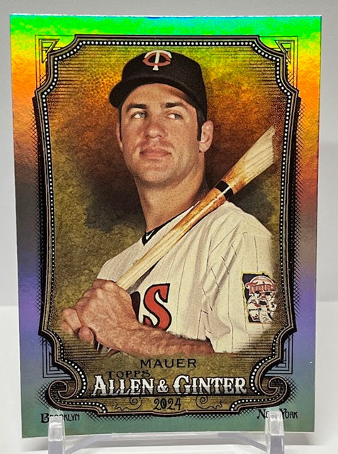 2024 Topps Allen & Ginter Joe Mauer Minnesota #190