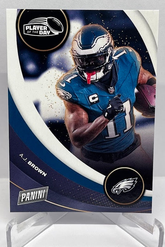 2024 Panini Player of the Day AJ Brown Philadelphia Eagles #14