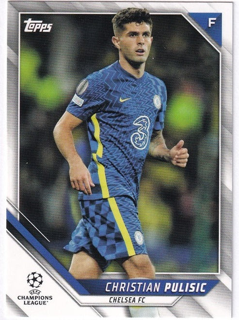 2022 Topps UCL Christian Pulisic Chelsea FC #143