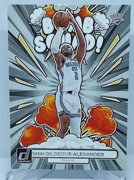 2023-24 Panini Donruss Bomb Squad Shai Gilgeous-Alexander Thunder #10