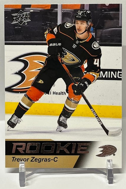 2021-22 Upper Deck Star Rookie Trevor Zegras Ducks #2