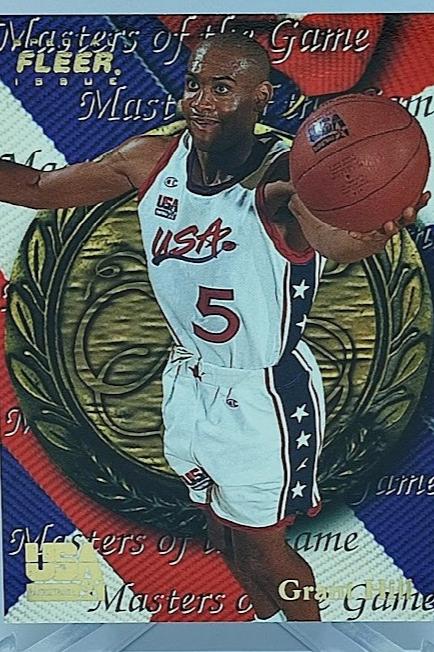 1996 Fleer Special Issue Masters of the Game Grant Hill #32