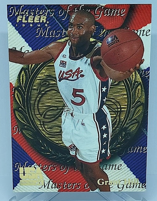 1996 Fleer Special Issue Masters of the Game Grant Hill #32