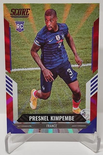 2021-22 Panini Score Red Laser RC Presnel Kimpembe France #61