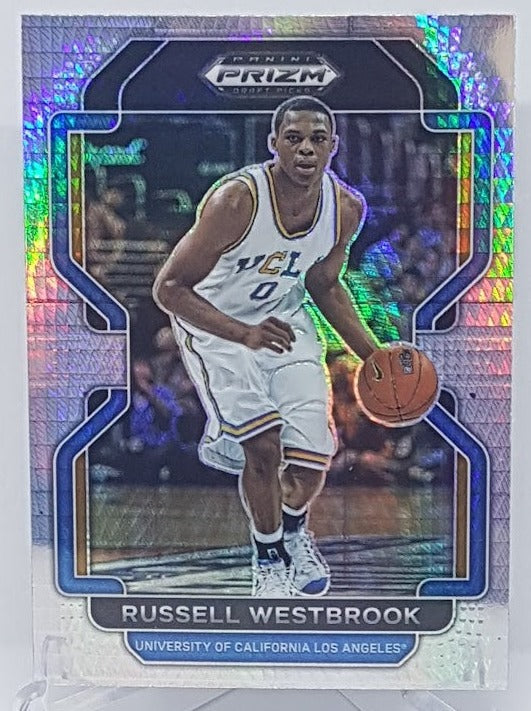 2022 Panini Prizm Draft Picks Hyper Prizm Russell Westbrok UCLA #41