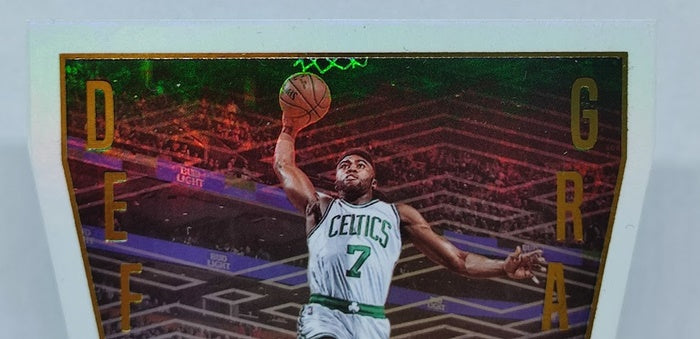 2016-17 Panini Studio Defying Gravity Die-Cut Jaylen Brown Celtics