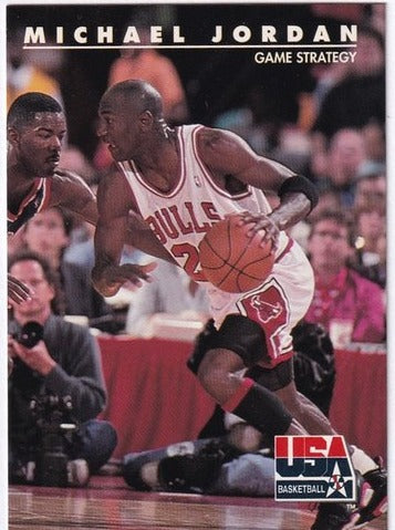 1992 Skybox USA Michael Jordan Chicago Bulls #39