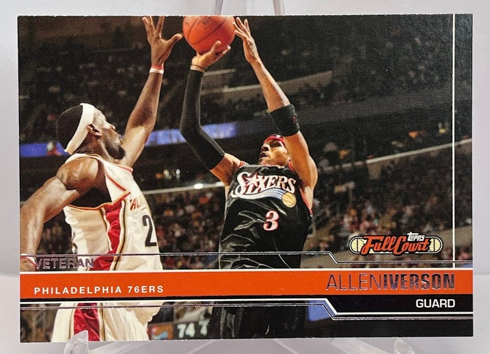 2005-06 Topps Full Court Breakdown Allen Iverson w. LeBron James #45