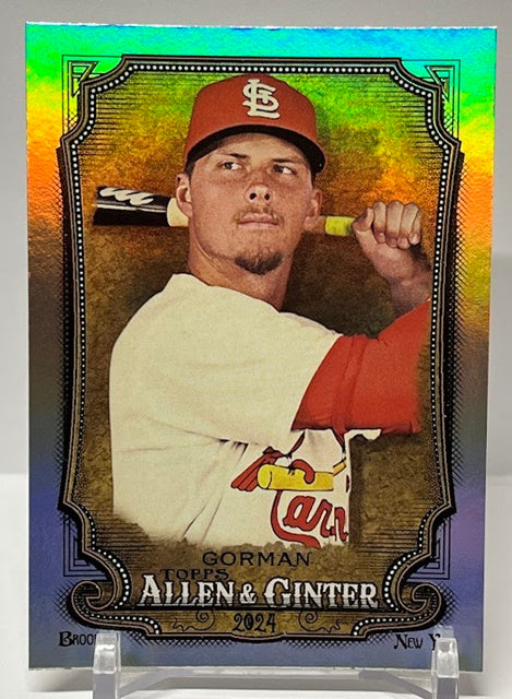 2024 Topps Allen & Ginter Nolan Gorman Cardinals #197