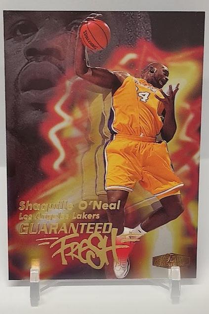 1999-00 Flair Showcase Guarenteed Fresh Shaquille O'Neal Lakers *2