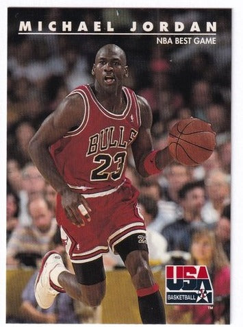 1992 Skybox USA Michael Jordan Chicago Bulls #40