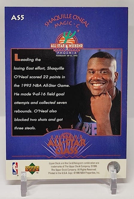 1995-96 Upper Deck All-Star Class Shaquille O'Neal Orlando *2