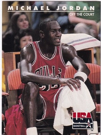 1992 Skybox USA Michael Jordan Chicago Bulls #41