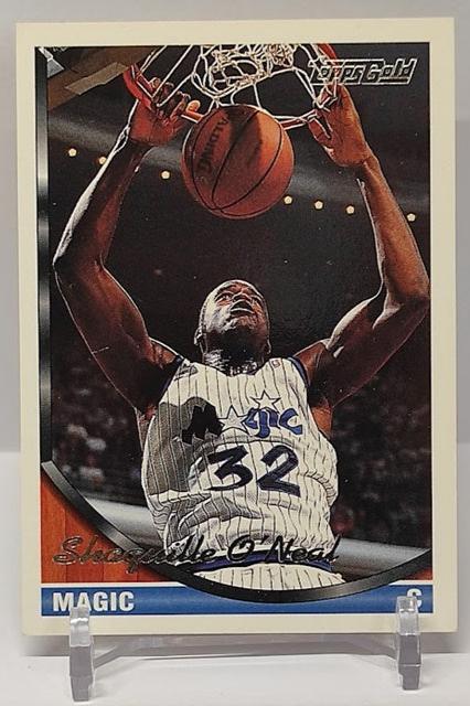 1993 Topps Gold Shaquille O'Neal Orlando Magic #181 *2