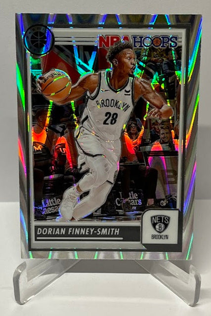 2023-24 Panini Hoops Premium Seismic Prizm Dorian Finey-Smith Nets #94