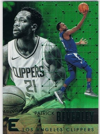 2017-18 Panini Essentials GREEN Patrick Beverley Clippers #2