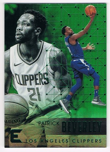 2017-18 Panini Essentials GREEN Patrick Beverley Clippers #2